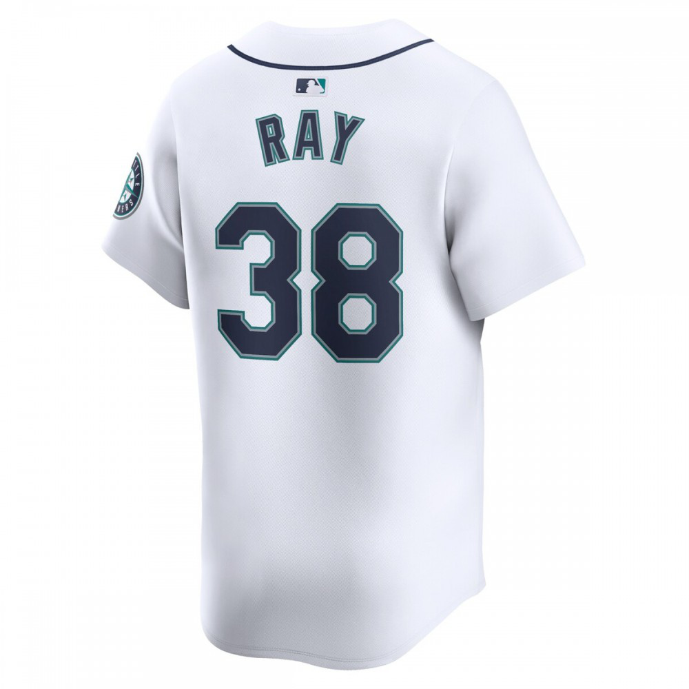 Robbie Ray Seattle Mariners Home Limited Player Jersey - White-Pro Kit Vault | Brand New 26/27 Sports Jerseys